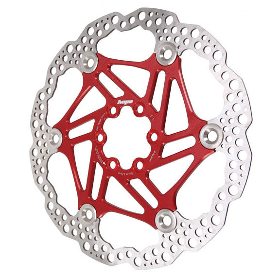 Hope Floating Rotor Floating 160mm Red
