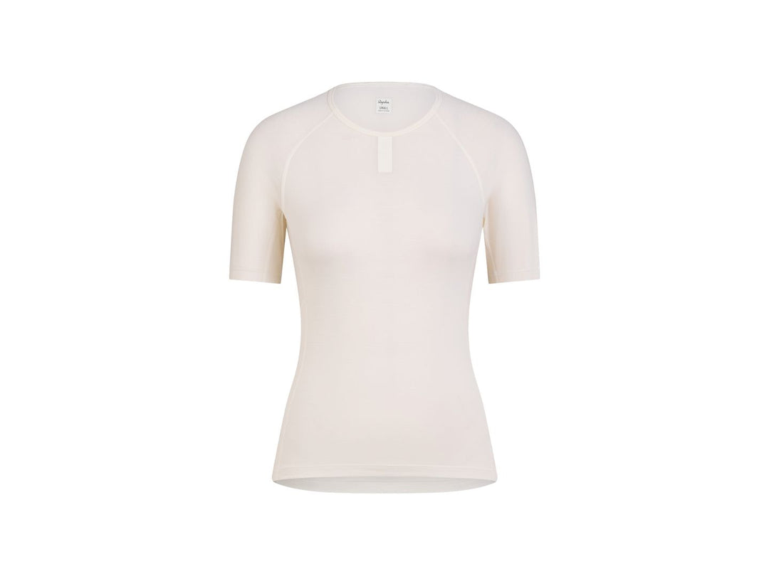 Rapha Merino Short Sleeve Women X-Large White Baselayer