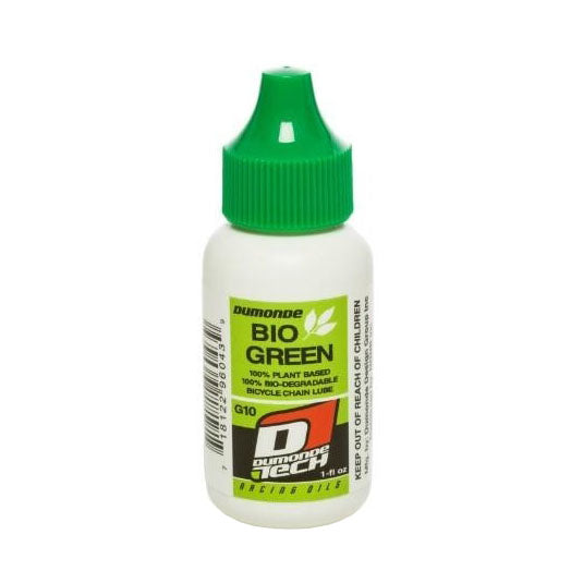 Dumonde Tech G-10 Bio Green Bicycle Chain Lube 1.0oz  