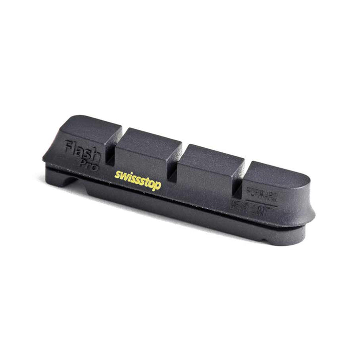 SwissStop FlashPro Replacement pads for carbon rims Shimano Black Prince Pack of 4