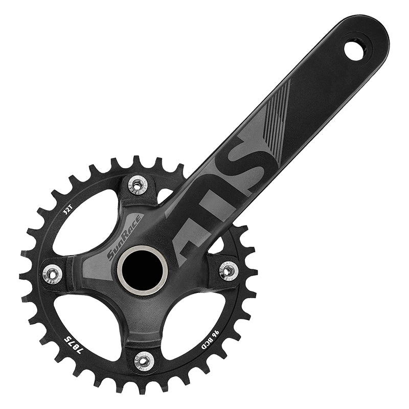 Msou Sunrace FC-MSOU 175x32 24mm crankset black – Trek Bicycle Stores of Florida