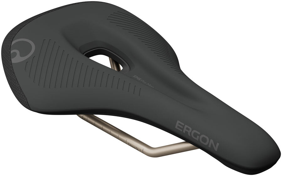 Ergon SMS Pro Saddle - TiNox SL Black Men's Medium/Large