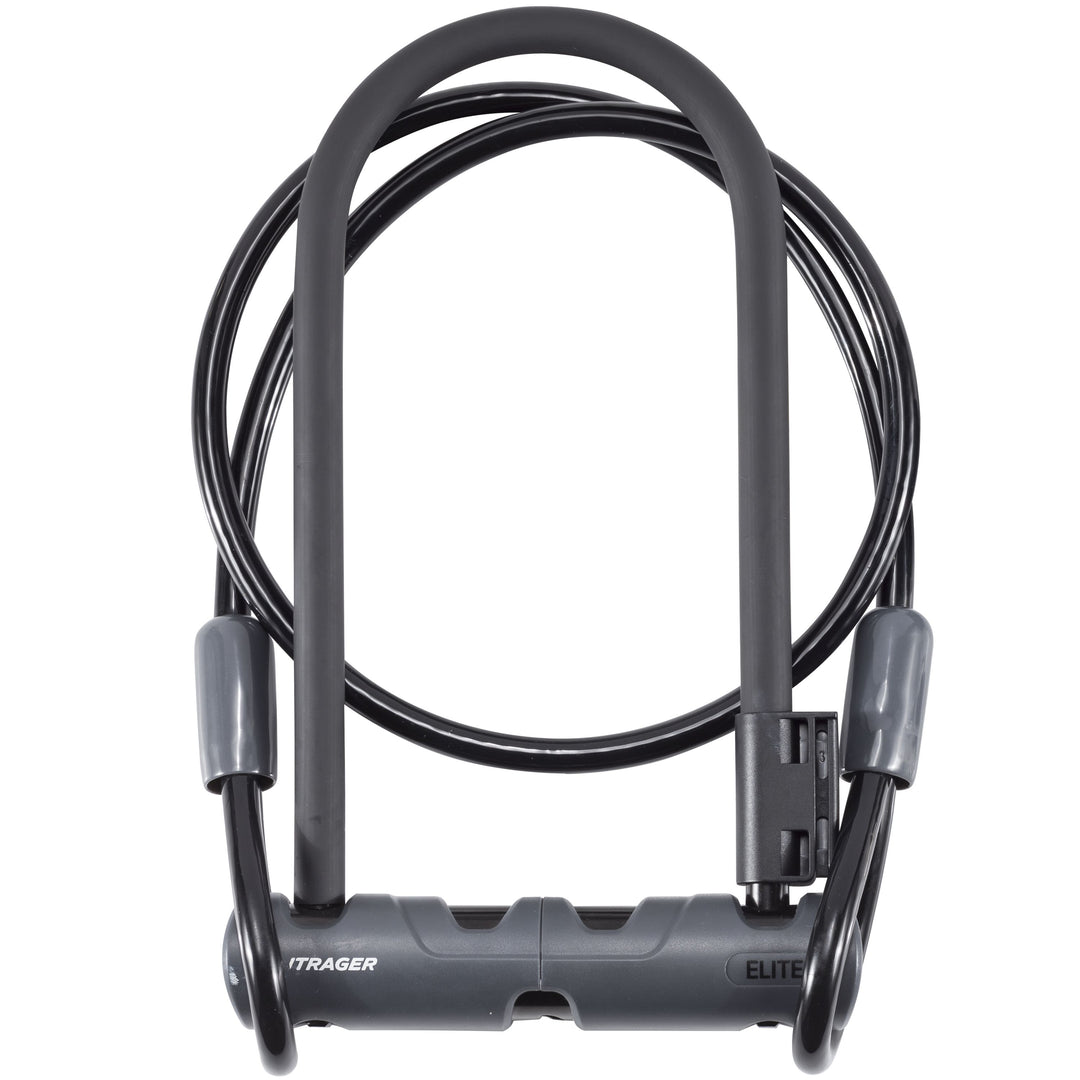 Elite Keyed U-Lock with Cable