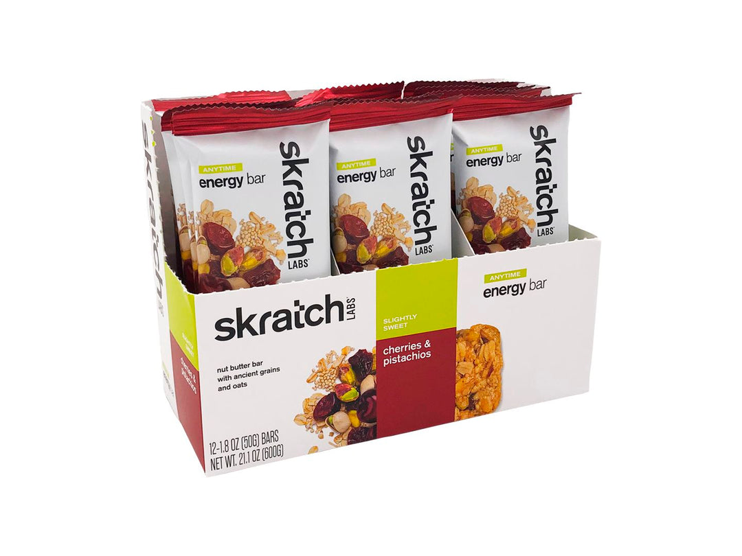 Supplement Skratch Energy Bar Cherry Pistachio 12/Box