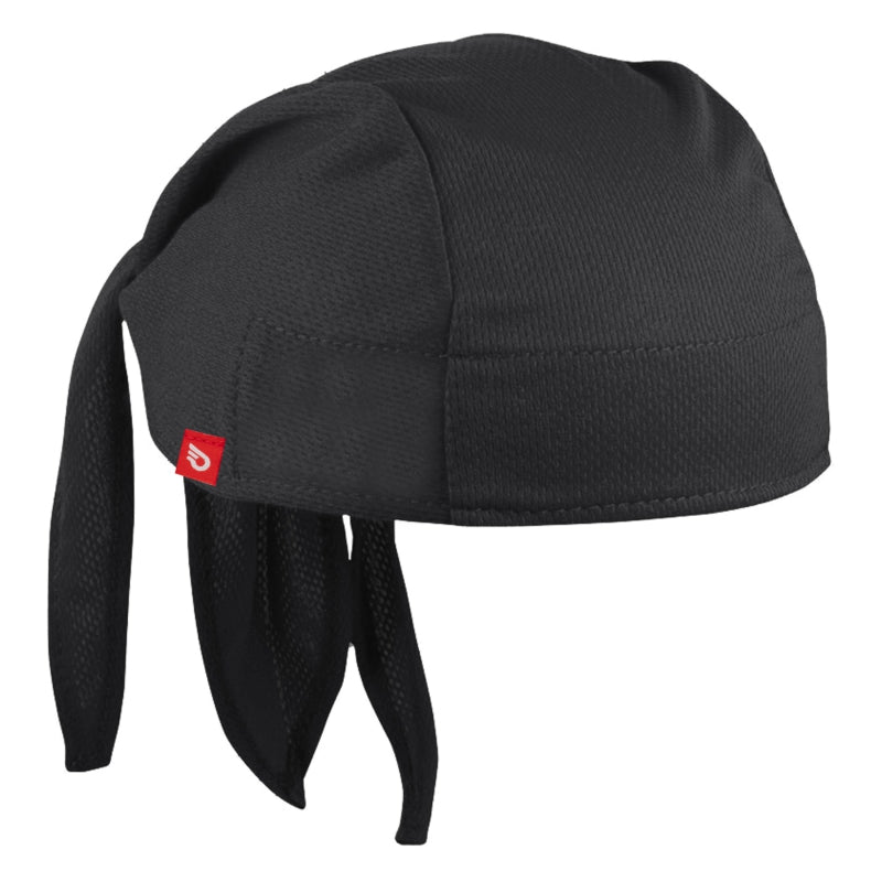Headsweats Shorty Coolmax Bandana One Size Unisex Black Bandana