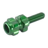 Paul Components Baby Groovy Barrel Adjuster Green Each