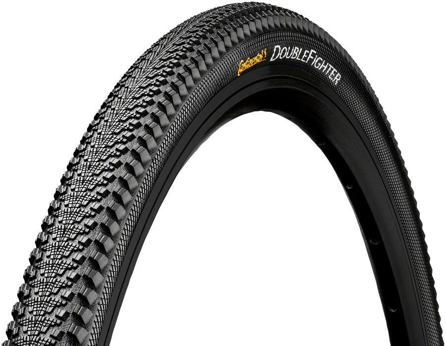 Continental DoubleFighter III Tire - 29 x 2.00 Clincher Wire Black Sport
