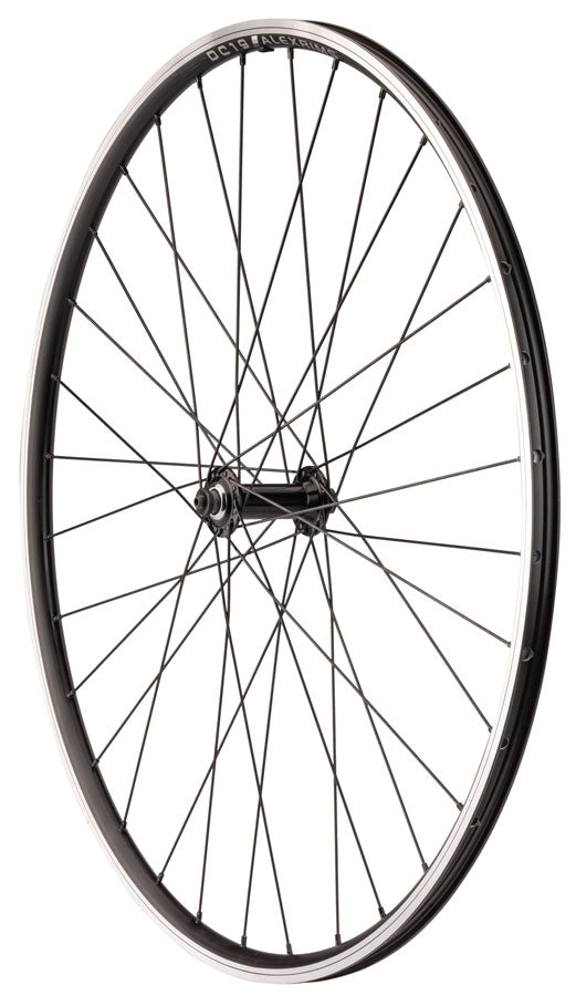 Quality Wheels Value Double Wall Series Front Wheel - 700 QR x 100mm Rim Brake BLK Clincher 32H