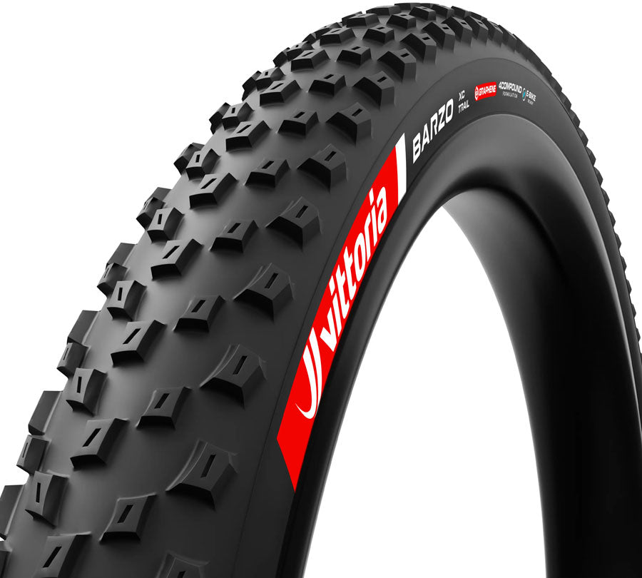 Vittoria Barzo XC Trail Tire - 29 x 2.40 Tubeless Folding BLK 4C Graphene G2.0 E-Bike