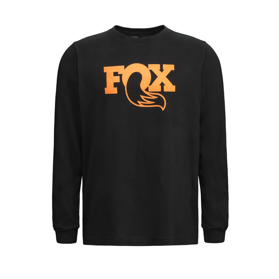 Logo Long Sleeve Shirt - Black / S