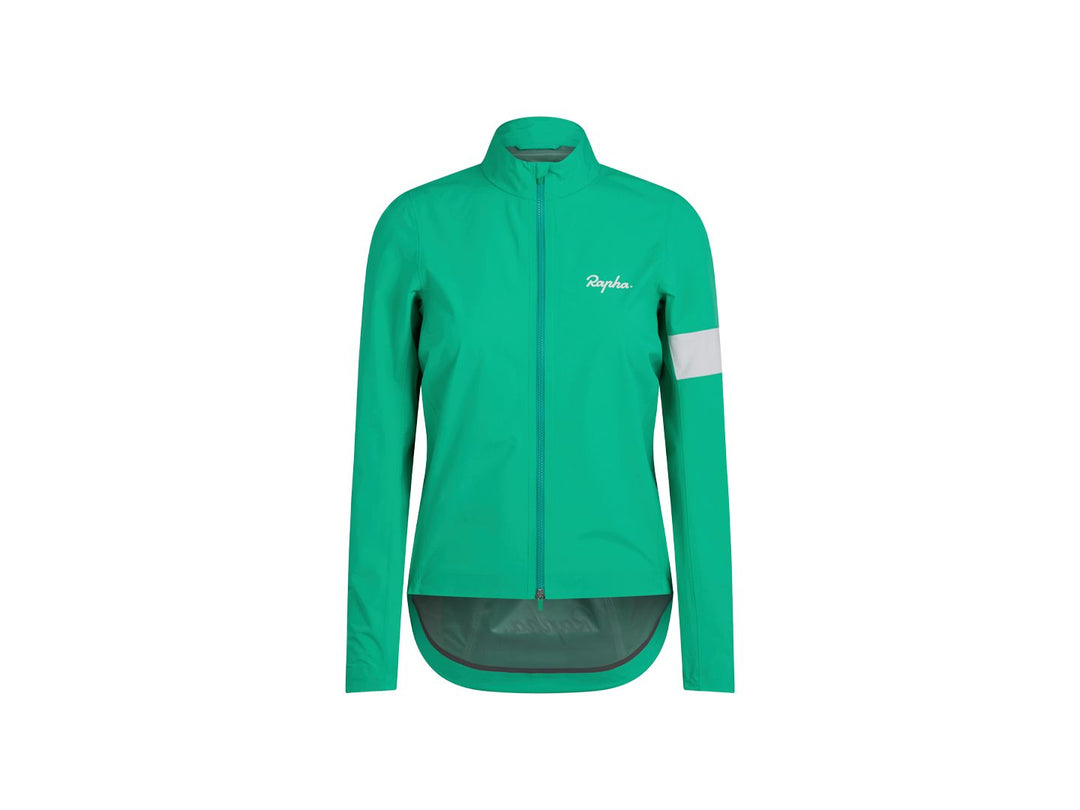 Rapha Core Rain Women Large Green Jacket