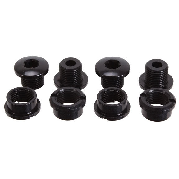 absoluteBLACK T-30 Chainring Bolt Set Short Bolts and Nuts 8pc