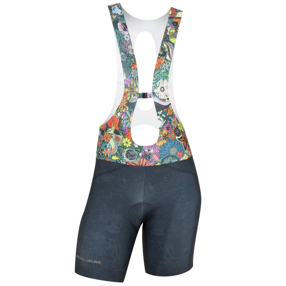 Women's Attack Air Bib Shorts - DARK INK GROW / S