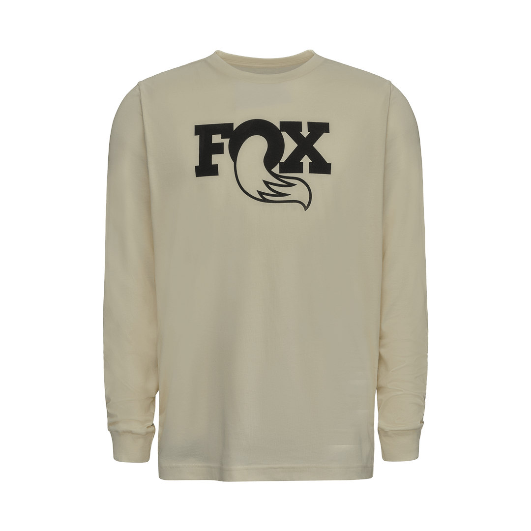 Logo Long Sleeve Shirt - Natural / S