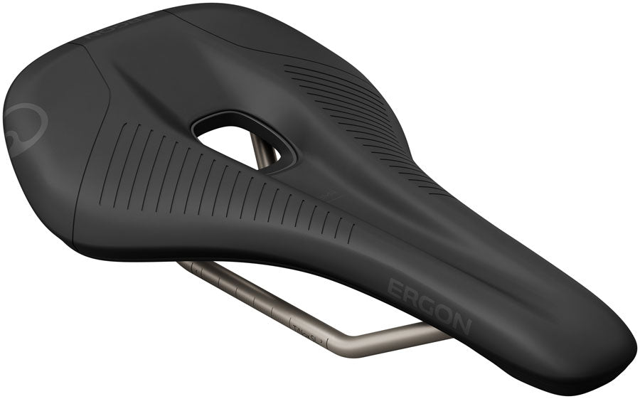 Ergon SRS Pro Carbon Saddle - Carbon Black Men's Medium/Large