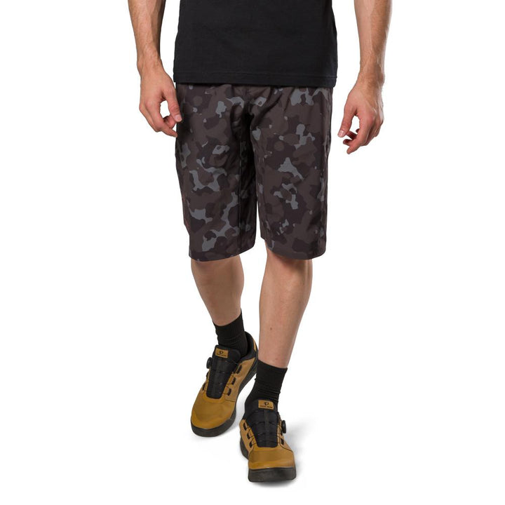 Men's Summit Shorts with Liner - BLACK CAMO / 28