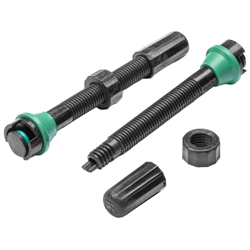 absoluteBLACK Aether Carbon Tubeless Valves 18-30mm Rim Depth Blk