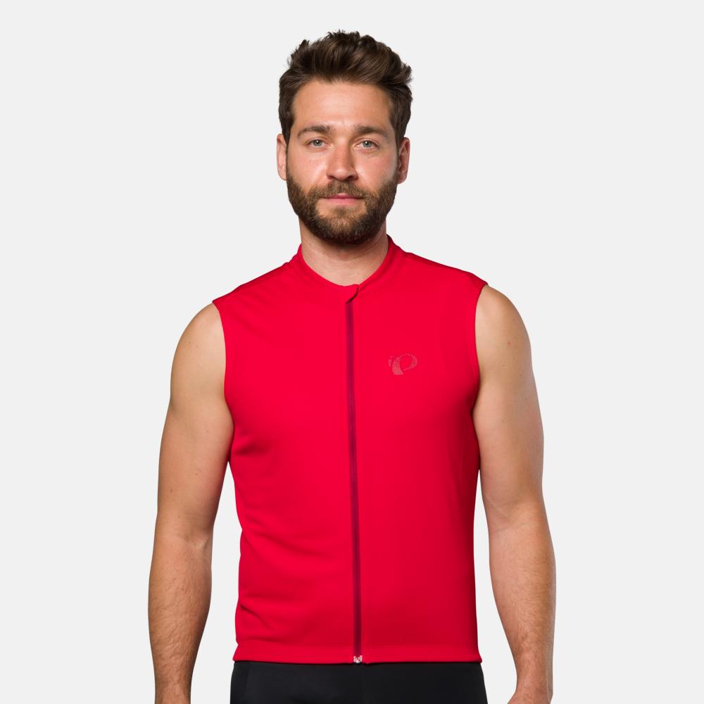 Men's Quest Sleeveless Jersey - GOJI BERRY / XL