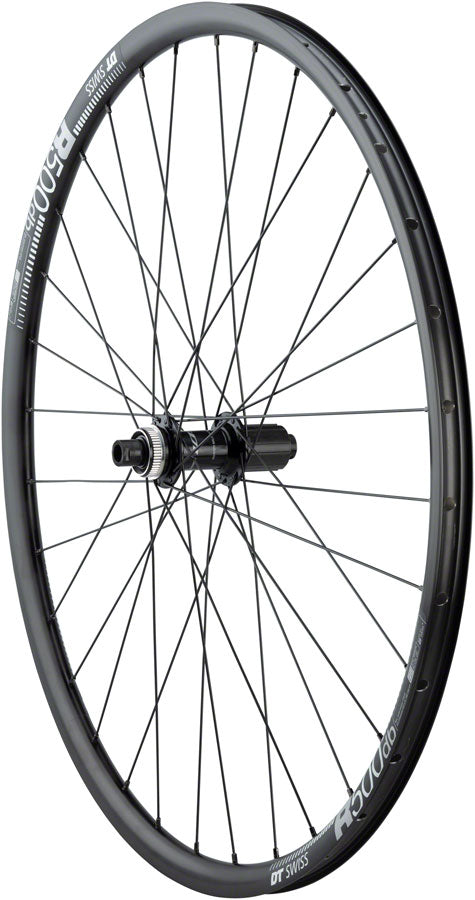 Quality Wheels Shimano 105/DT R500 Rear Wheel - 700 12 x 142mm Center-Lock HG 11 MTN BLK 32H