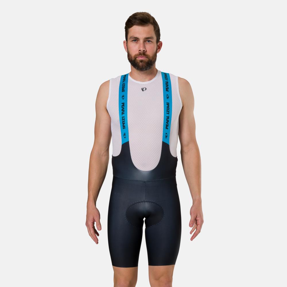 Men's Attack Air Bib Shorts - BIOVIZ REMIX BLUE BUZZ 24 / XL