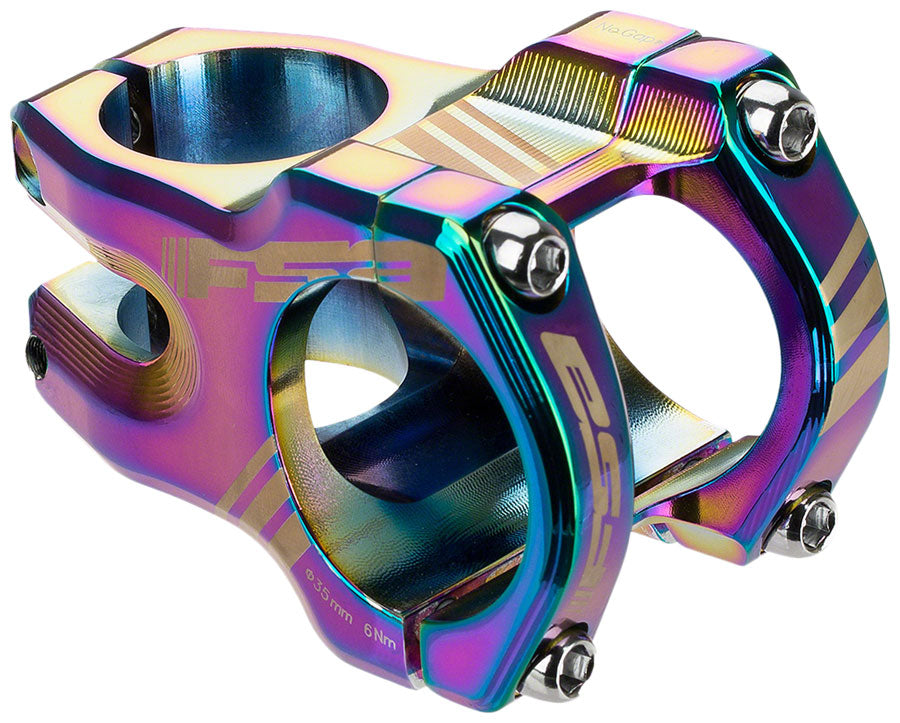 Full Speed Ahead Team Stem - 50mm 35mm Clamp 0 deg 1 1/8" Oil Slick