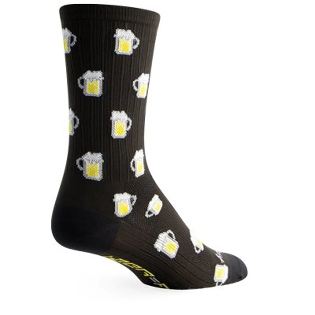 Sockguy Fuel SGX6 Socks 9-13 Black