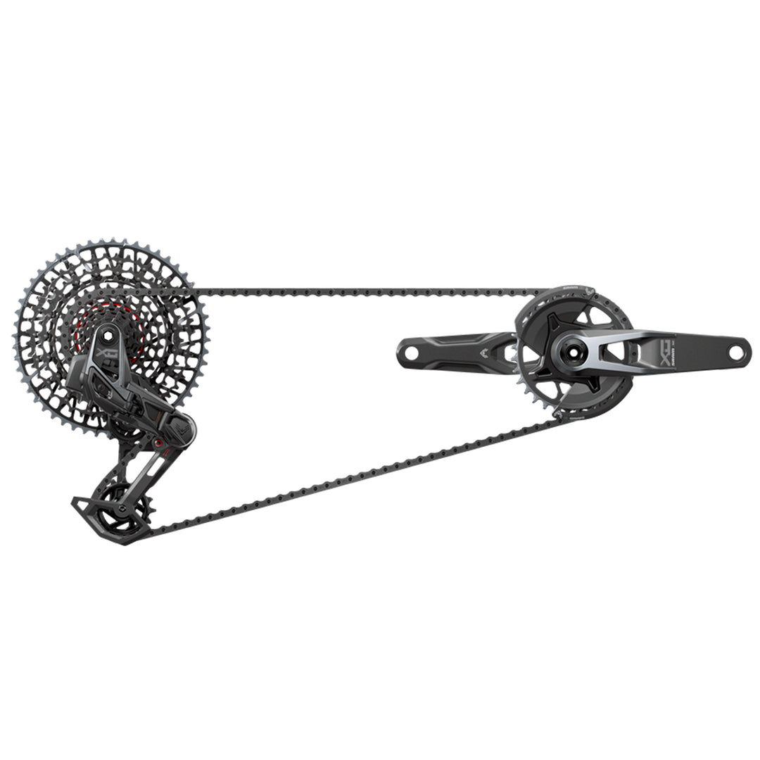 SRAM X0 T-Type Eagle V2 AXS Groupset 165mm Black D2