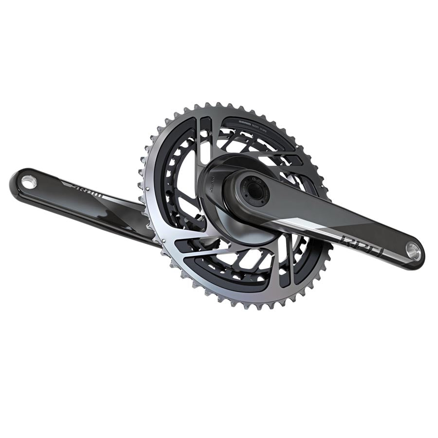 SRAM Red AXS Crankset Speed: 12 Spindle: 28.99mm BCD: Direct Mount 48/35 DUB 175mm Black Road