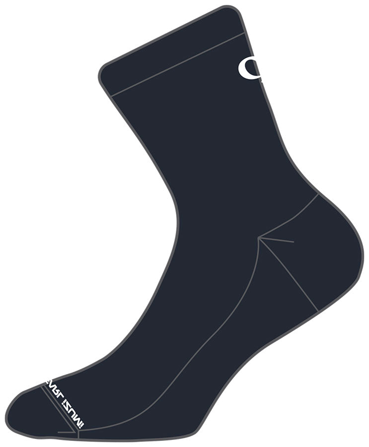 Pearl Izumi Transfer 4inch Socks - Small Dark Navy