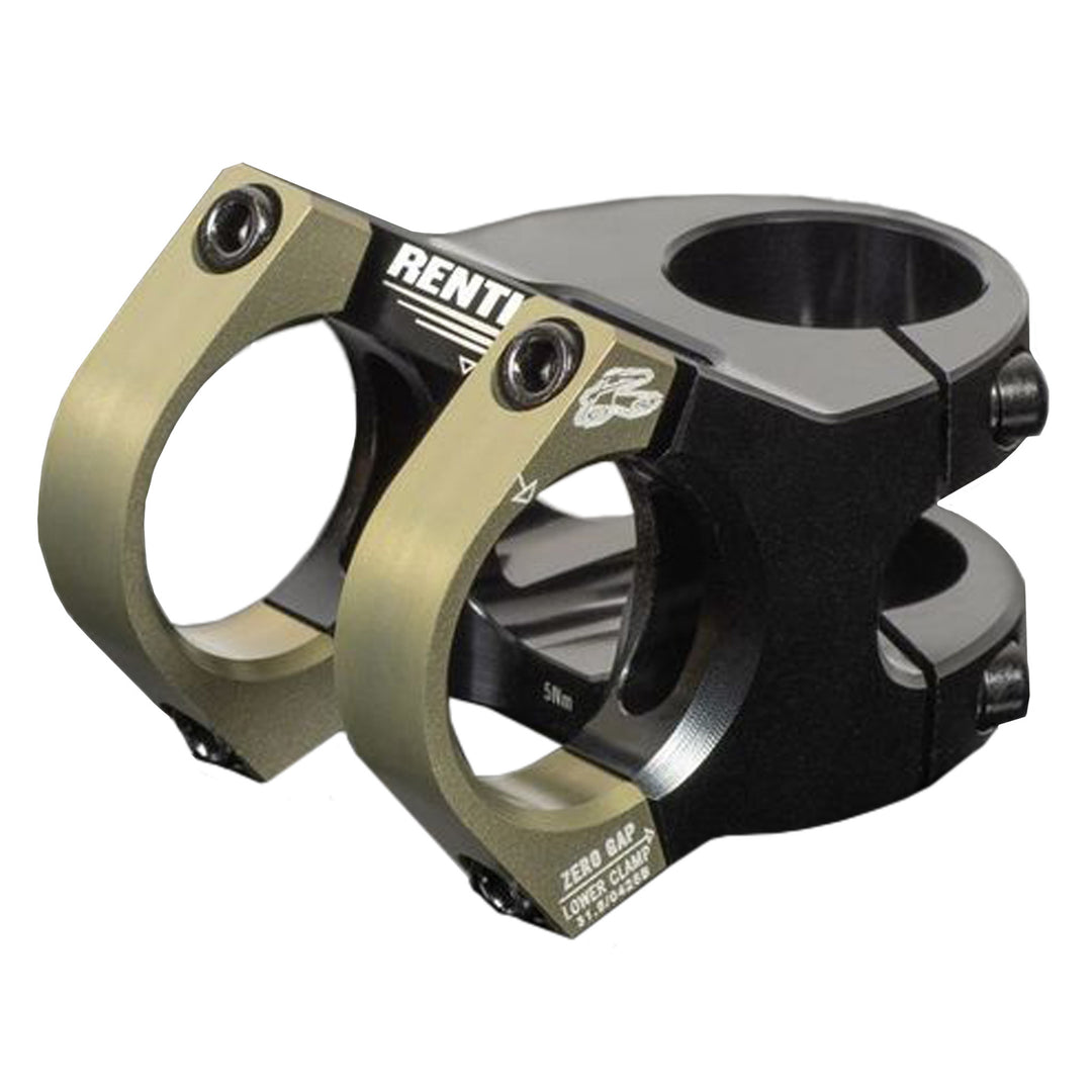 Renthal V2 Apex Stem (31.8) 50mm Black/AluGold