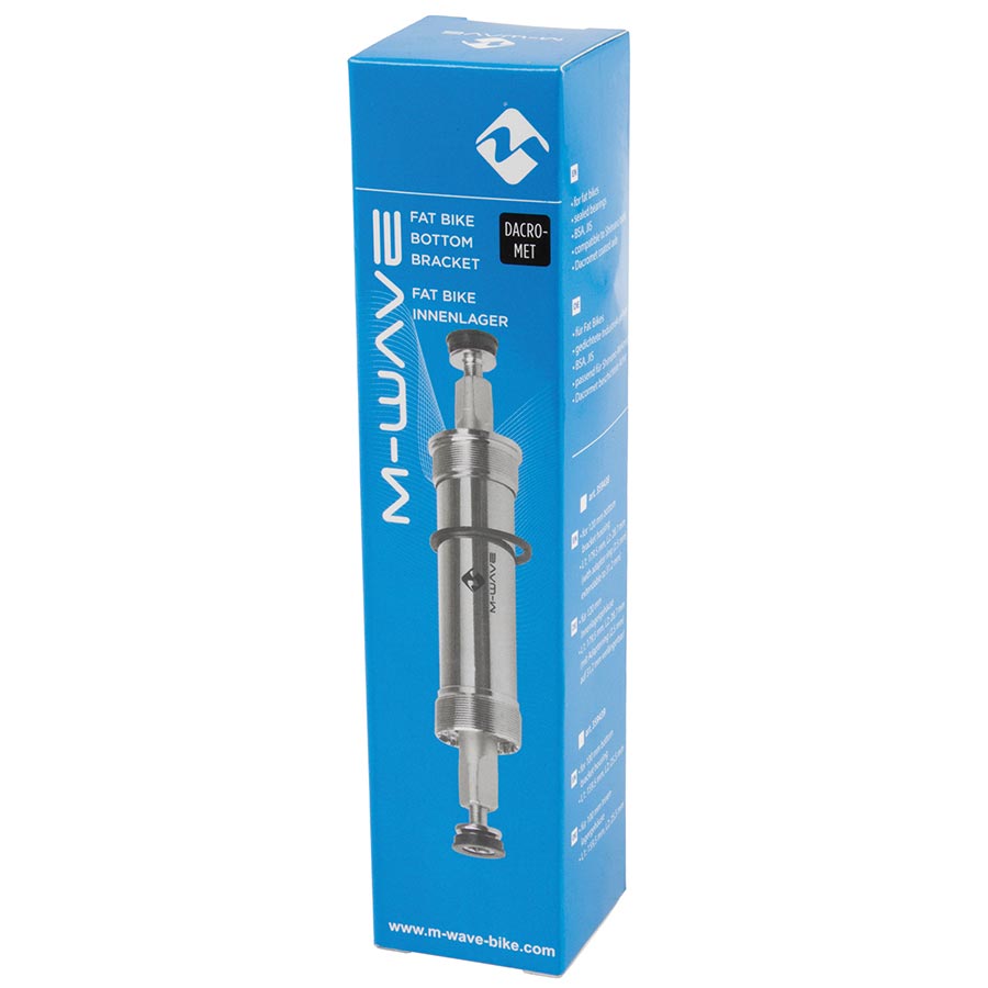 M-Wave Carousel Fat Bike Square Taper BB British 100mm : 159.5mm Silver