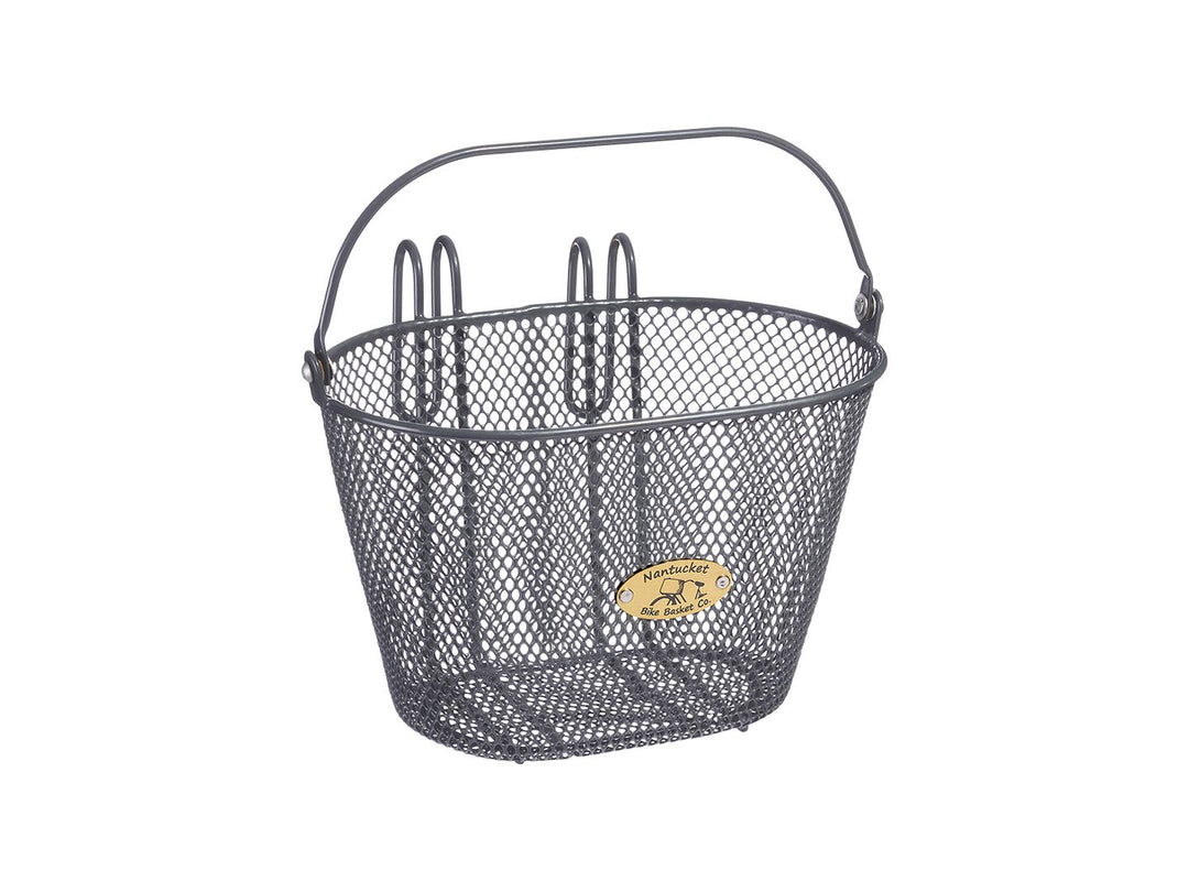 Nantucket Surfside Child Wire Charcoal Grey Basket