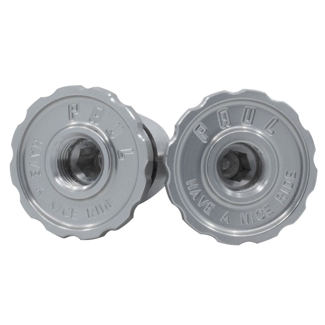 Paul Components Aluminum Bar End Plug Silver