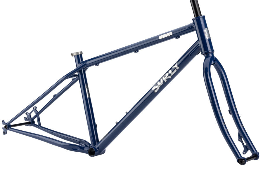 Surly Lowside Frameset - 27.5" Steel Blue Monday X-Large