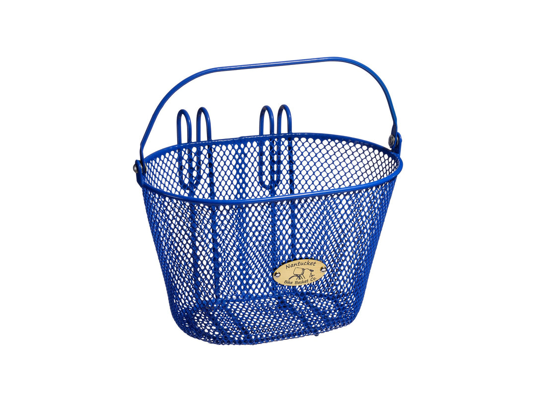 Nantucket Surfside Child Wire Blue Basket