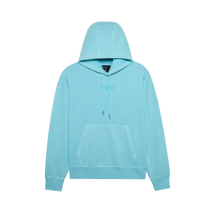 Wordmark Oversized Pullover Hoodie - Light Blue / S