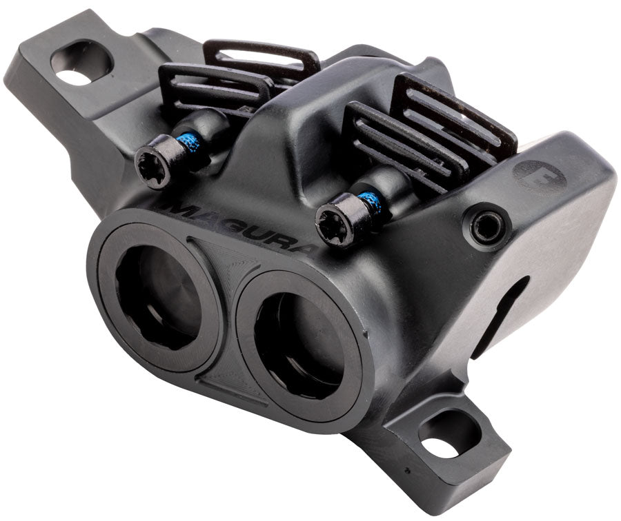 Magura Gustav Elite Disc Brake Caliper - Front Rear 4-Piston Post Mount BLK