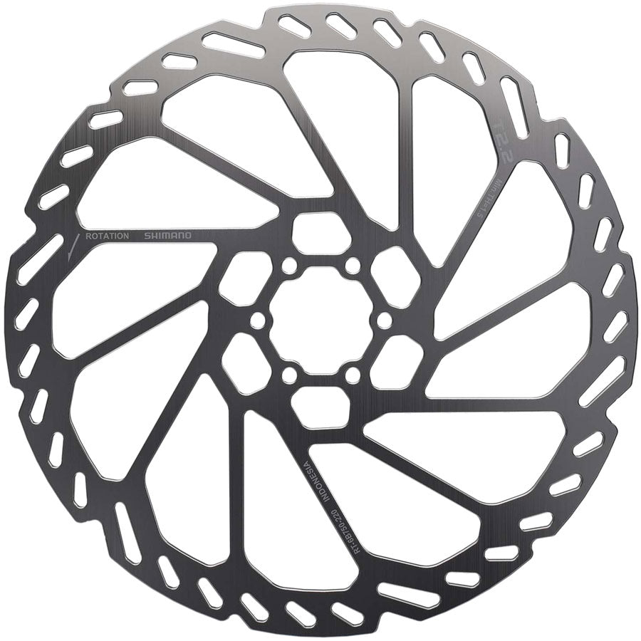 Shimano RT-6B750 Disc Brake Rotor - 220mm 6-Bolt 2.2mm Thickness