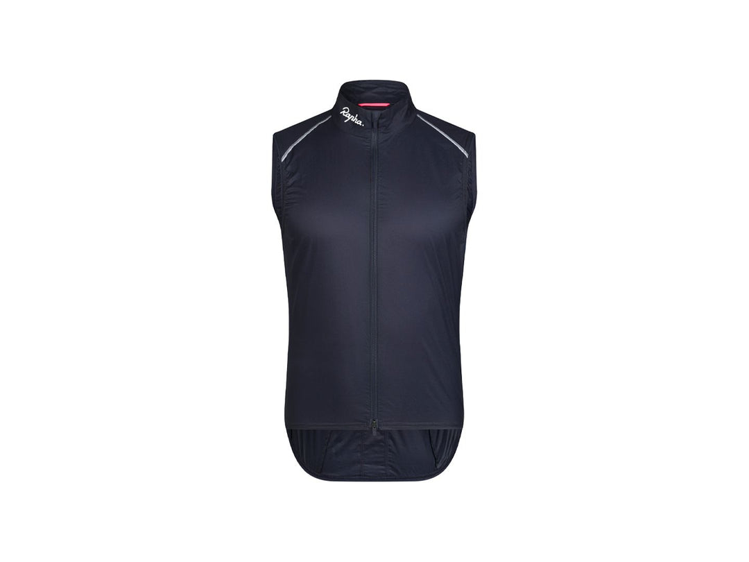 Rapha Wind Small Dark Navy/Visibility Pink Vest