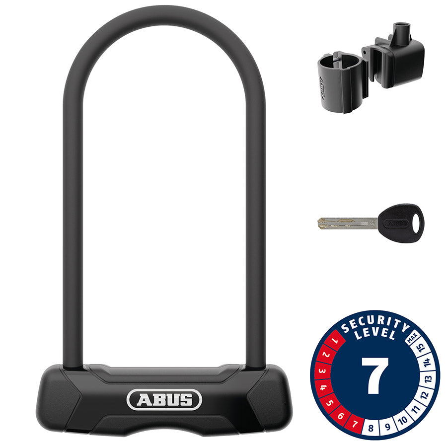 Abus Facilo 320K U-Lock Key 109x230mm 4.3''x9'' Thickness in mm: 12mm Black