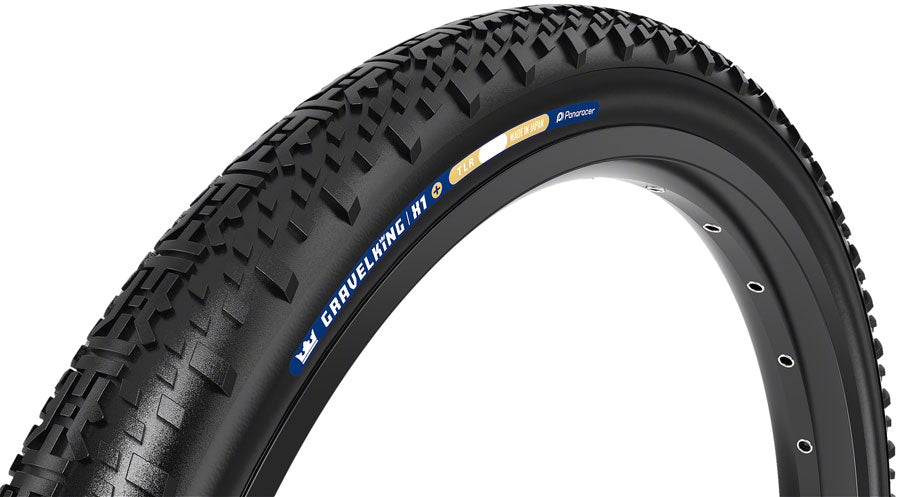 Panaracer GravelKing X1 Plus Tire - 700 x 55 Tubeless Folding Black