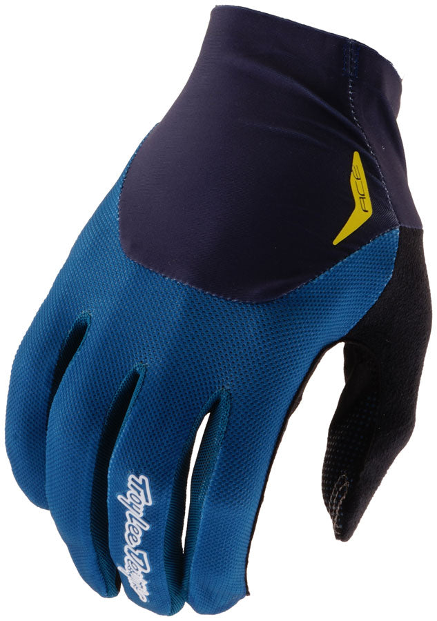 Troy Lee Designs Ace 2.0 Gloves – Solid Blue Large