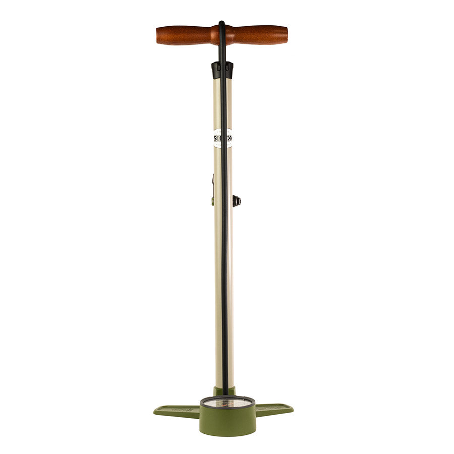 Silca Terra Floor Pump 120psi Green
