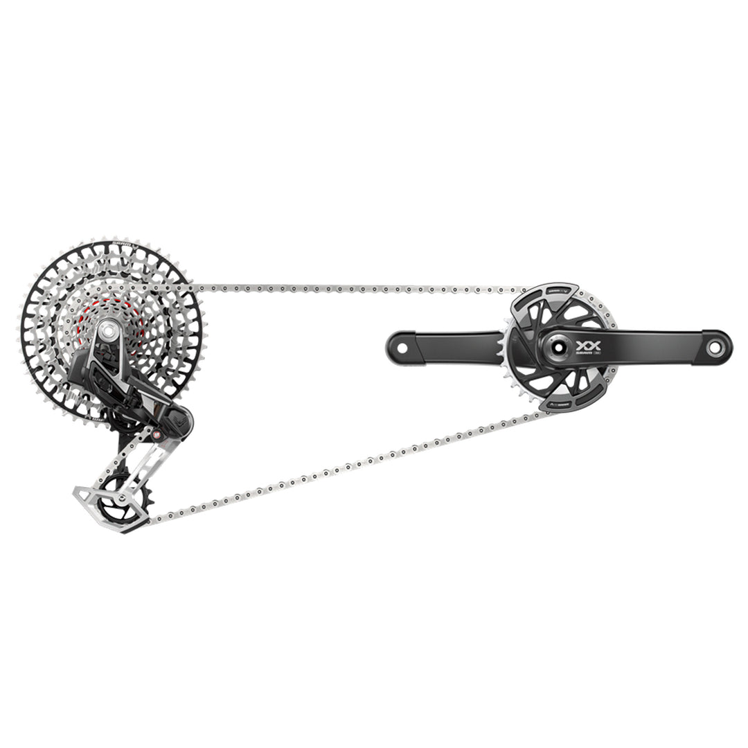 SRAM XX T-Type Eagle AXS Groupset 175mm Blk D2