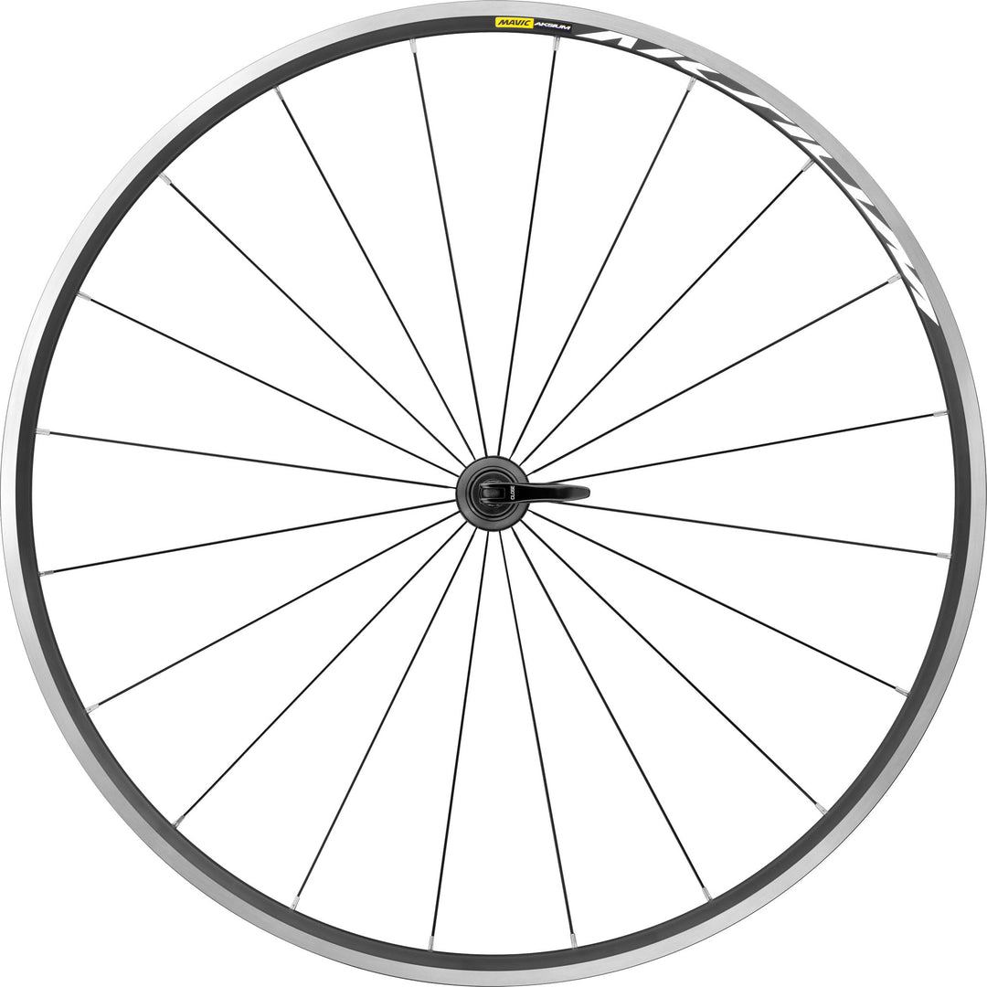 Mavic Aksium Rim Brake 700c Front Wheel 9x100 QR Black