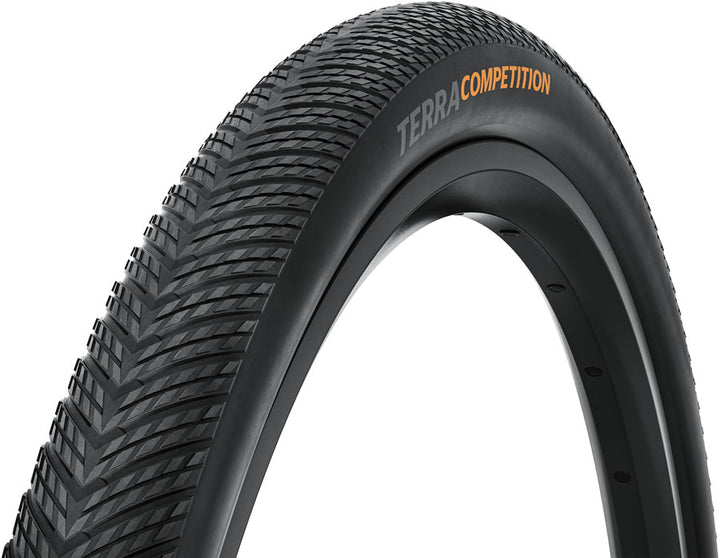 Continental Terra Competition Tire - 700 x 45 Tubeless Folding BLK Grip Trail Casing E25