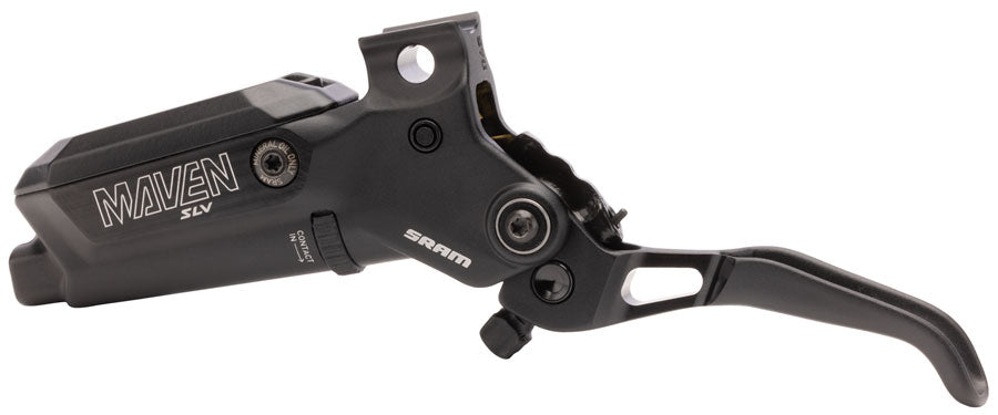 SRAM Maven Silver Disc Brake Lever Assembly - Aluminum Lever Blade Gloss BLK Ano B1