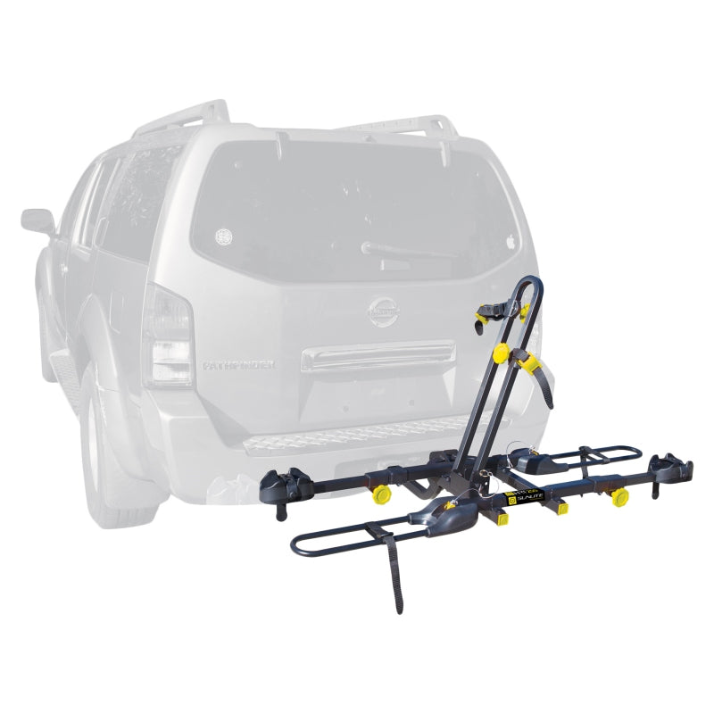 Sunlite HRT-250 1.25-2in Receiver Tray Rack 2 Bike 1-1/4 or 2` Black 70lbs
