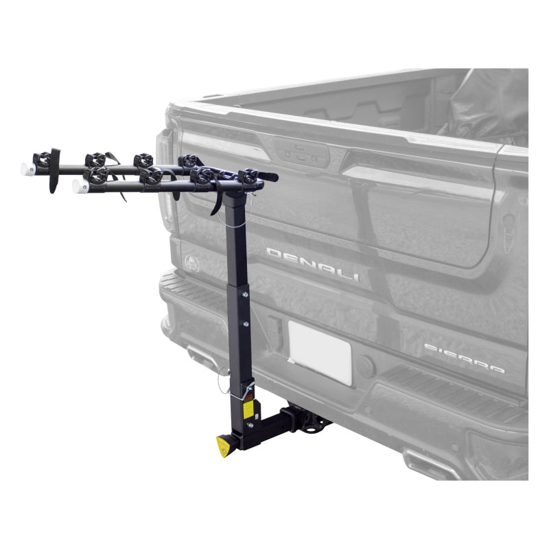 Sunlite HB-426.1 2in Locking Receiver Rack 4 Bike 2` Black 140lbs
