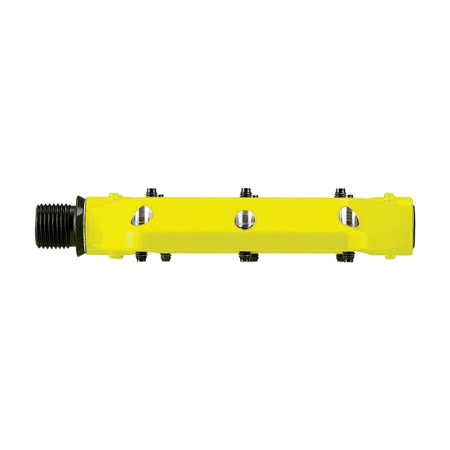 Spank SPOON DC Platform Pedals Body: Aluminum Spindle: Cr-Mo 9/16'' Yellow